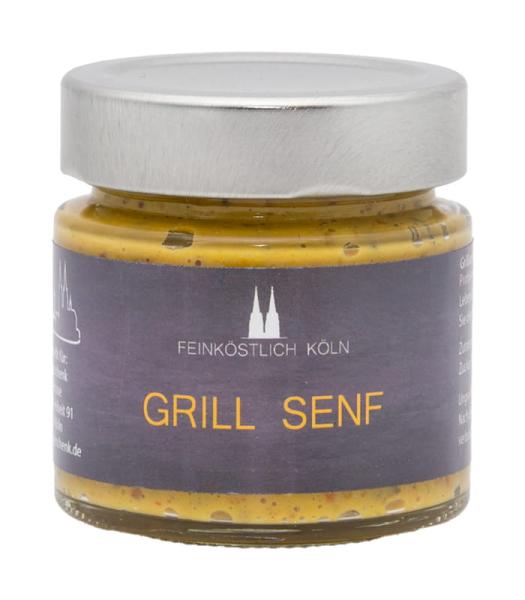 Grill Senf Kölner Dom im Glas