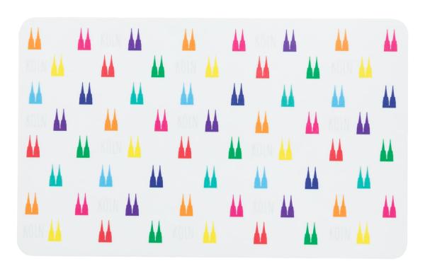 Frühstücksbrettchen "bunte Dömchen"