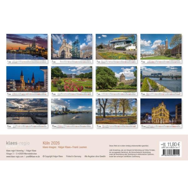 koeln kalender 2026