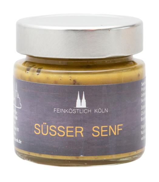 süßer Kölner Senf im Glas
