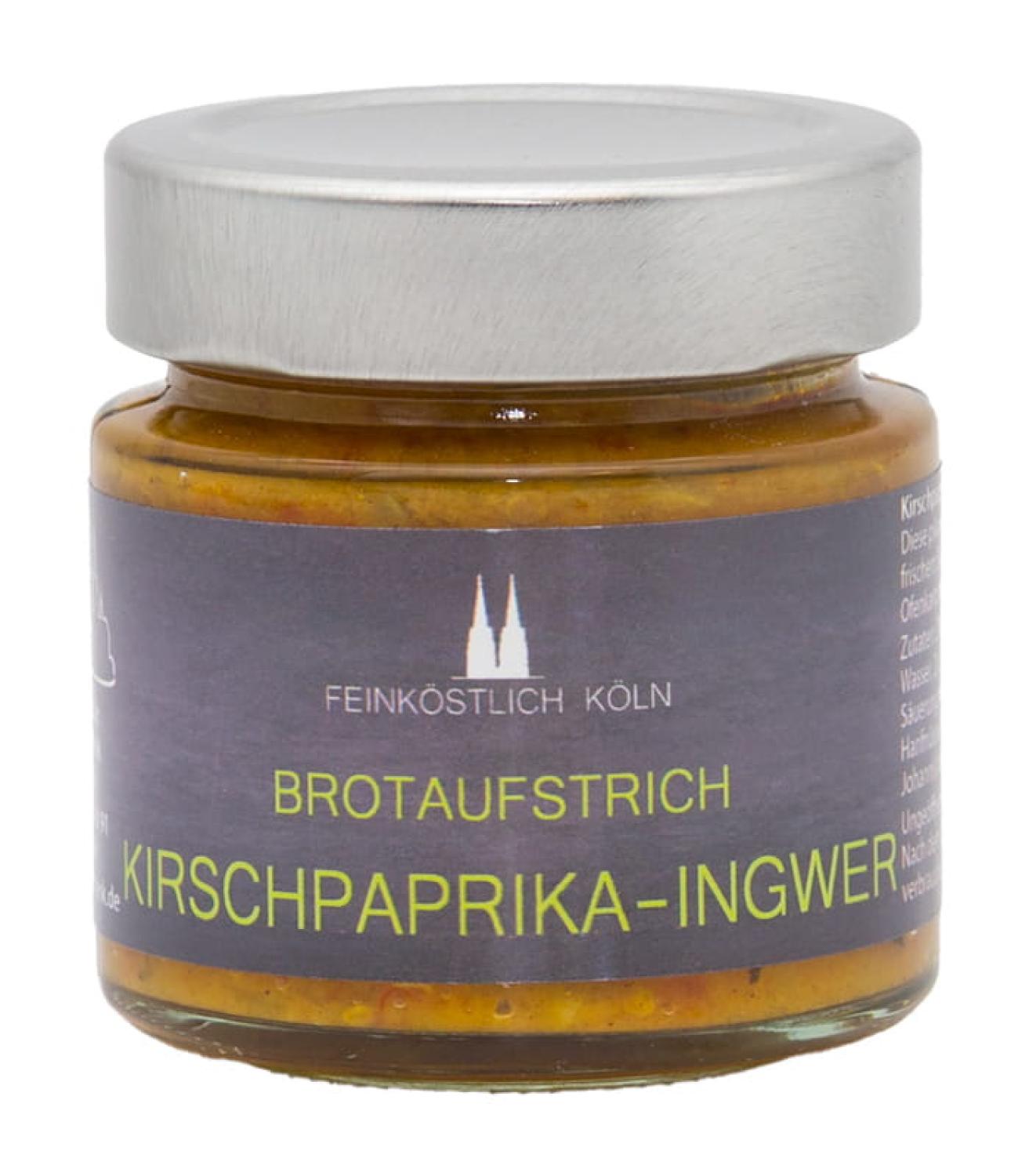 Brotaufstrich Kirschpaprika-Ingwer