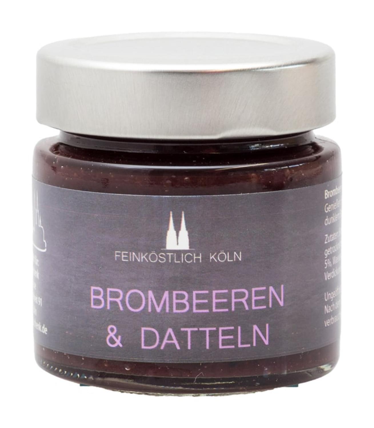 Fruchtaufstrich Brombeeren & Datteln