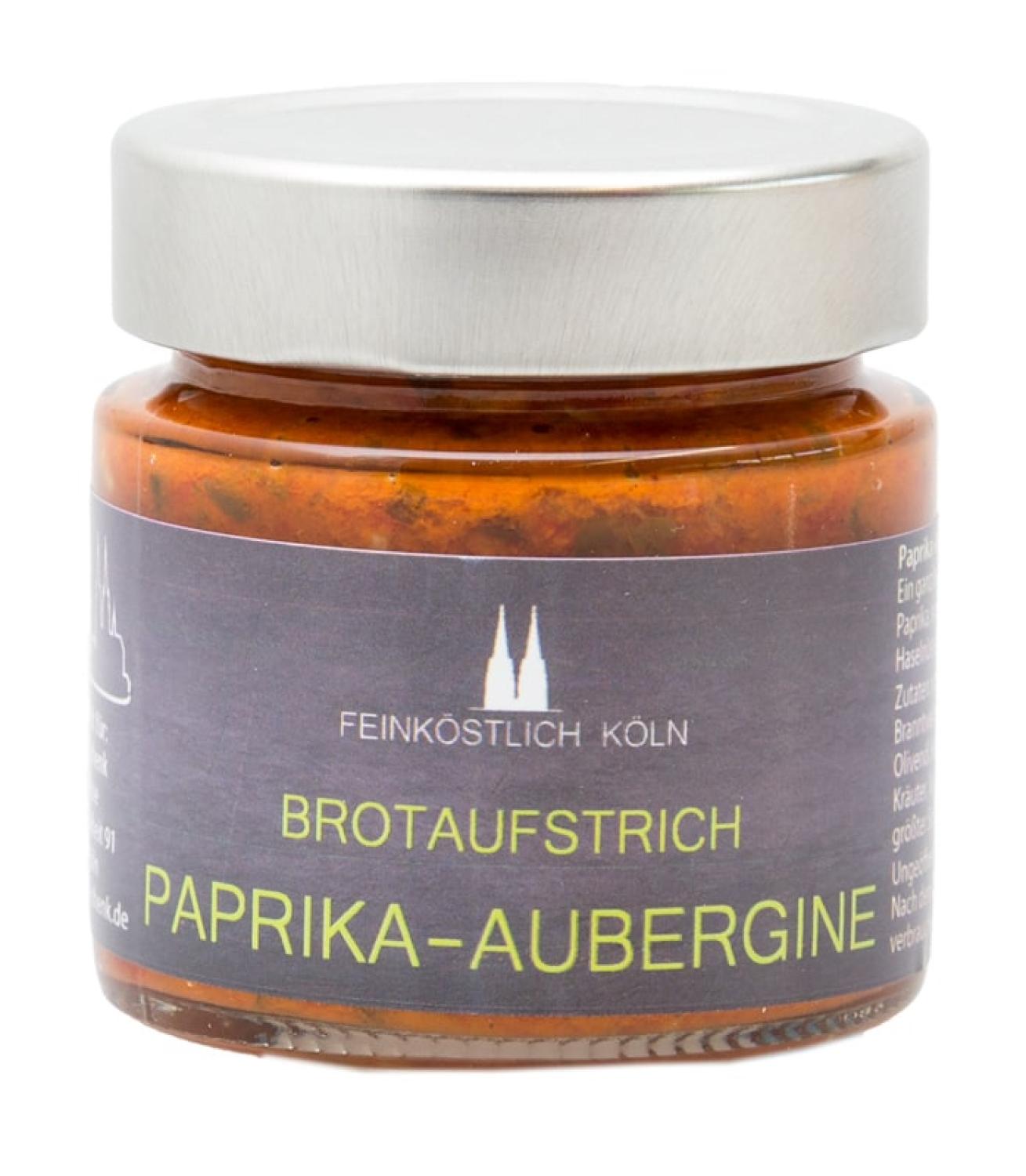 Brotaufstrich Paprika Aubergine