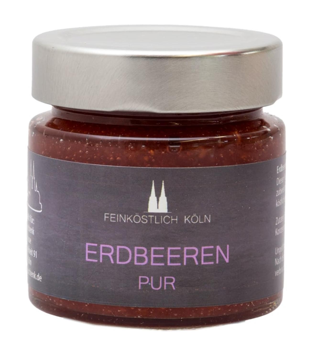 Erbeeren Fruchtaufstrich Kölner Dom im Glas
