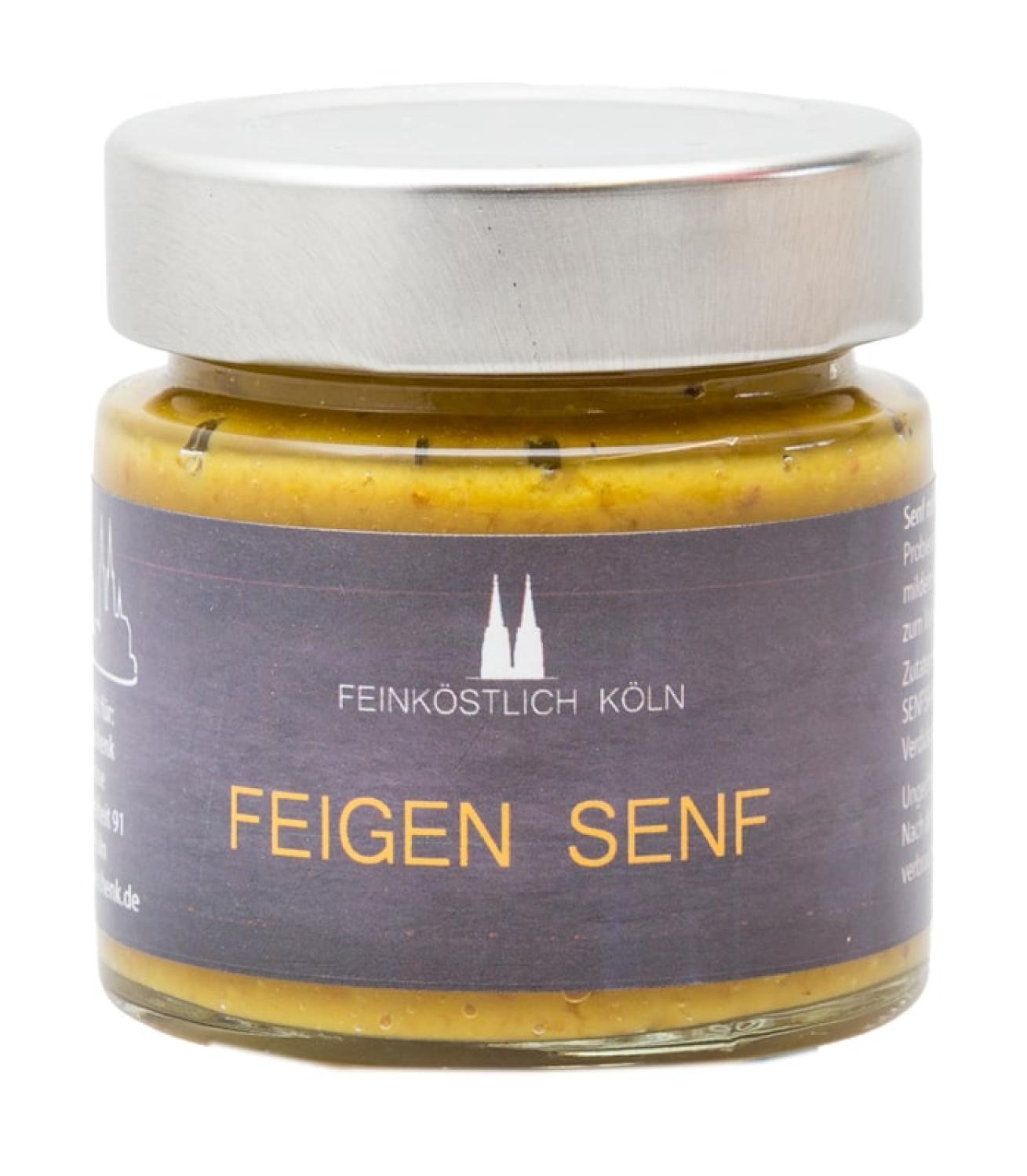 Feigen Senf Kölner Dom im Glas
