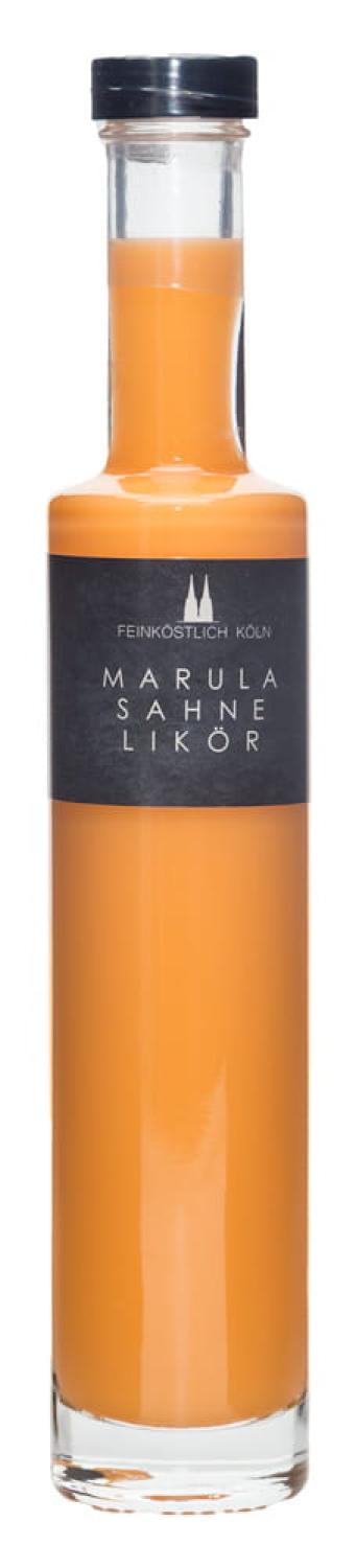 Flasche Marula Sahne Likör von Feinköstlich Köln – cremiger Nusslikör aus Österreich, 200 ml