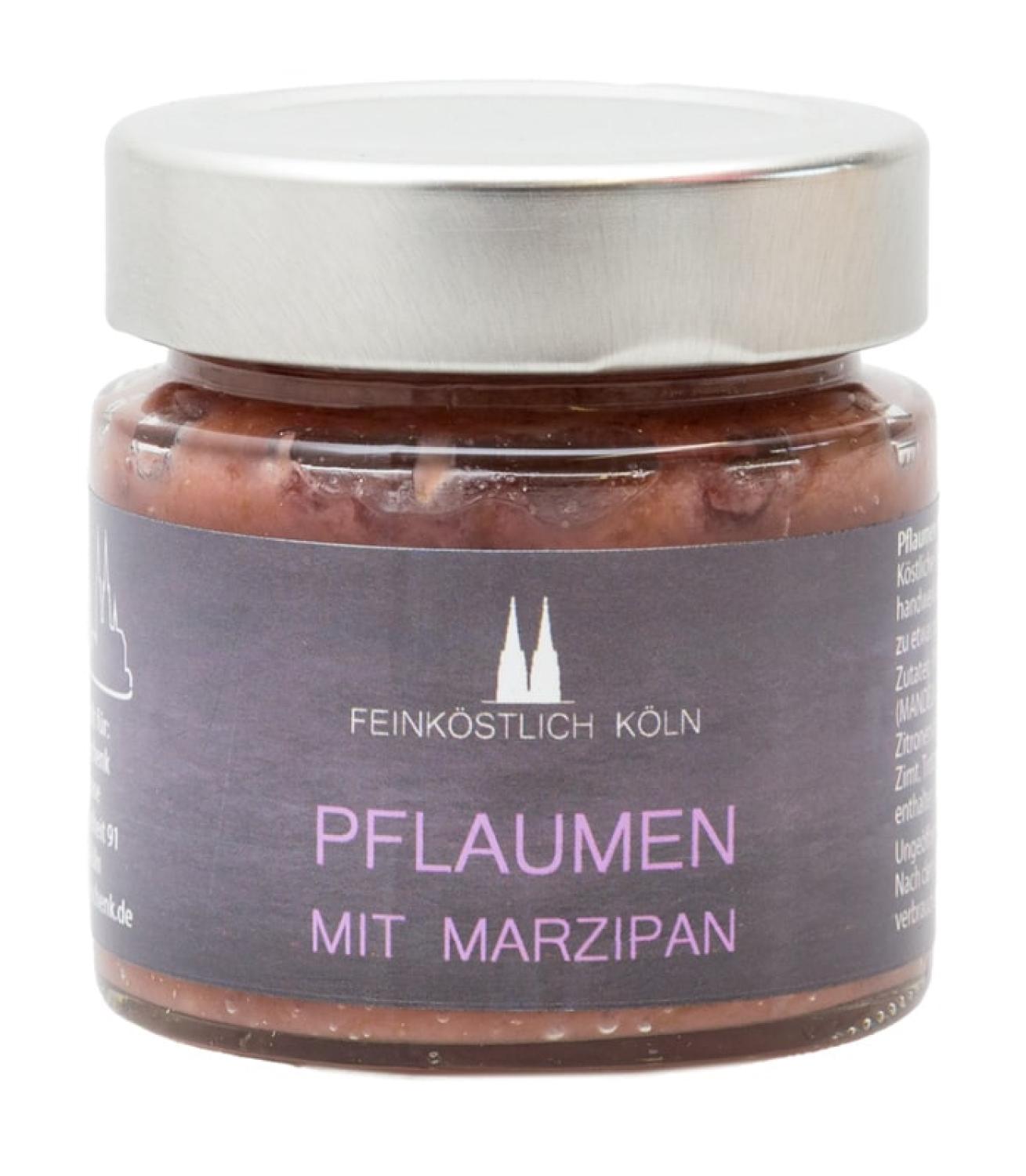 Fruchtaufstrich Pflaume mit Marzipan Kölner Dom