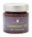 Cranberry Dip Kölner Dom im Glas