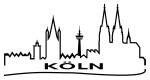 Autoaufkleber Skyline "Köln"